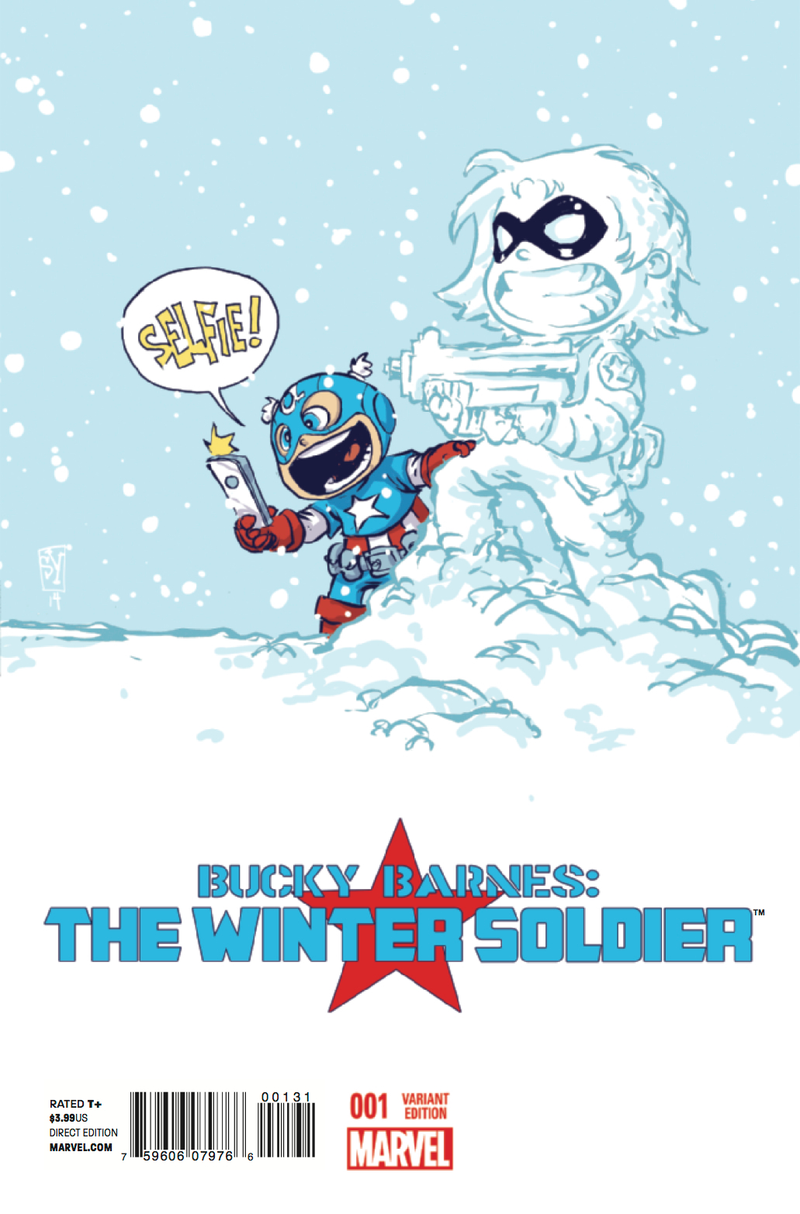 Marvel Babies variant cover by Skottie Young
